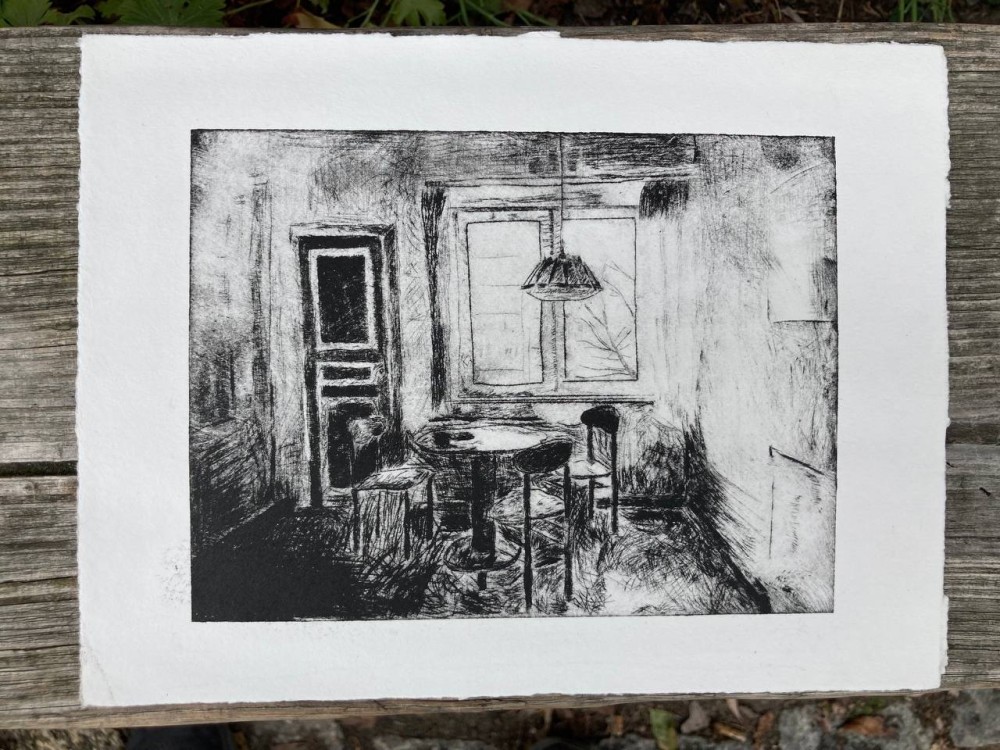 Plauen | 2021 | 18x13cm | original etching on Fabriano Bütten 220 g/m²